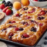 Homemade Jam Donut Focaccia Recipe