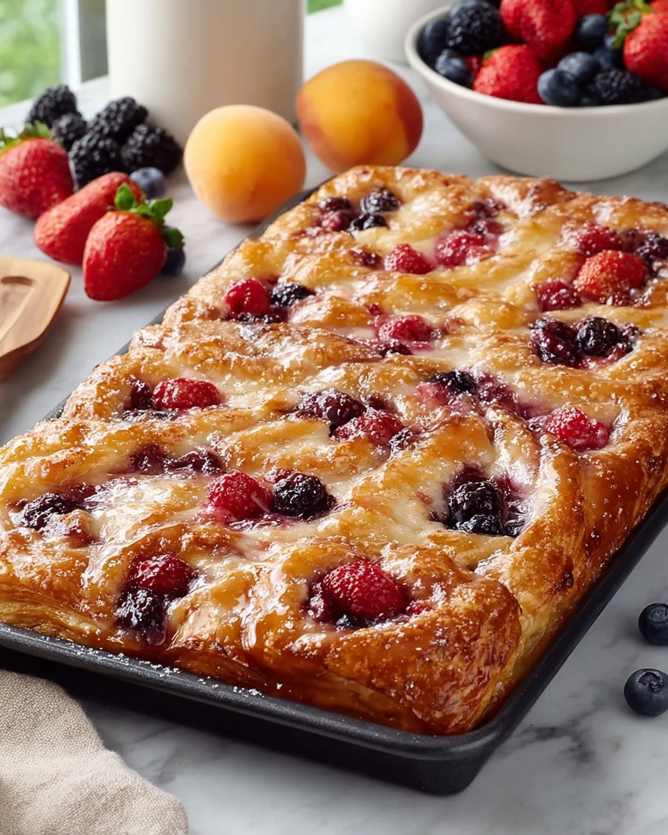 Homemade Jam Donut Focaccia Recipe