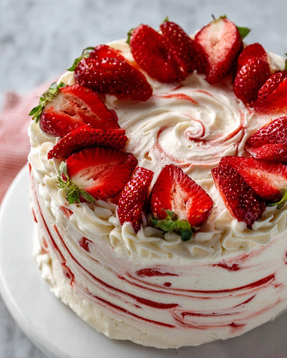Strawberry Shortcake Cake Recipe