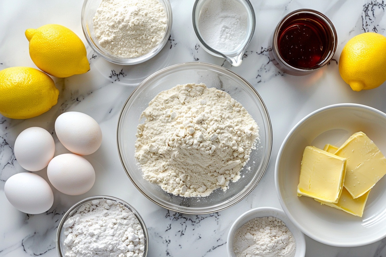 Lemon Cupcakes with Lemon Buttercream Frosting Recipe