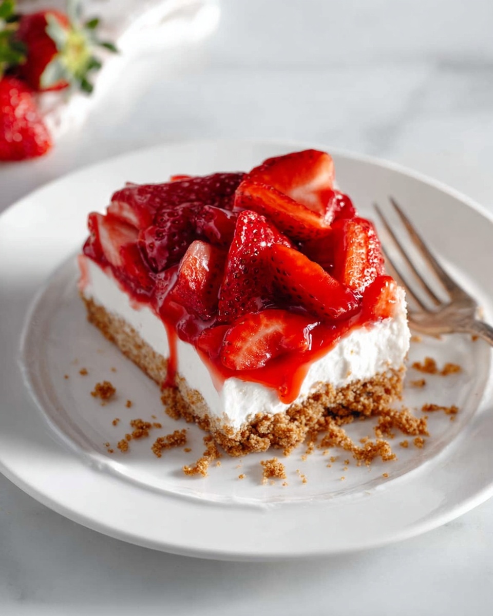 Strawberry Pretzel Salad Recipe - Recipe Image