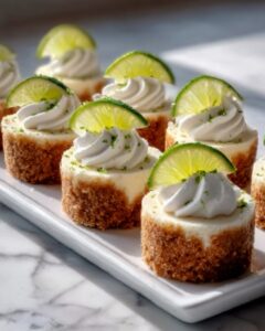 Heavenly No-Bake Mini Key Lime Pies Recipe