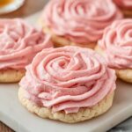 Pink Lemonade Cookies with Pink Frosting Recipe