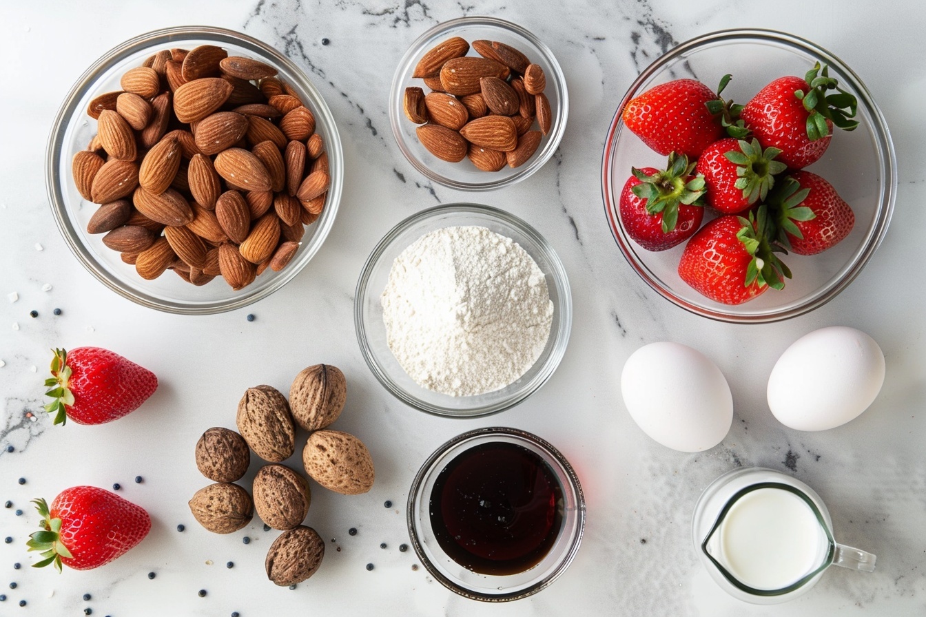 Strawberry Shortcake Macarons Recipe - Recipe Image