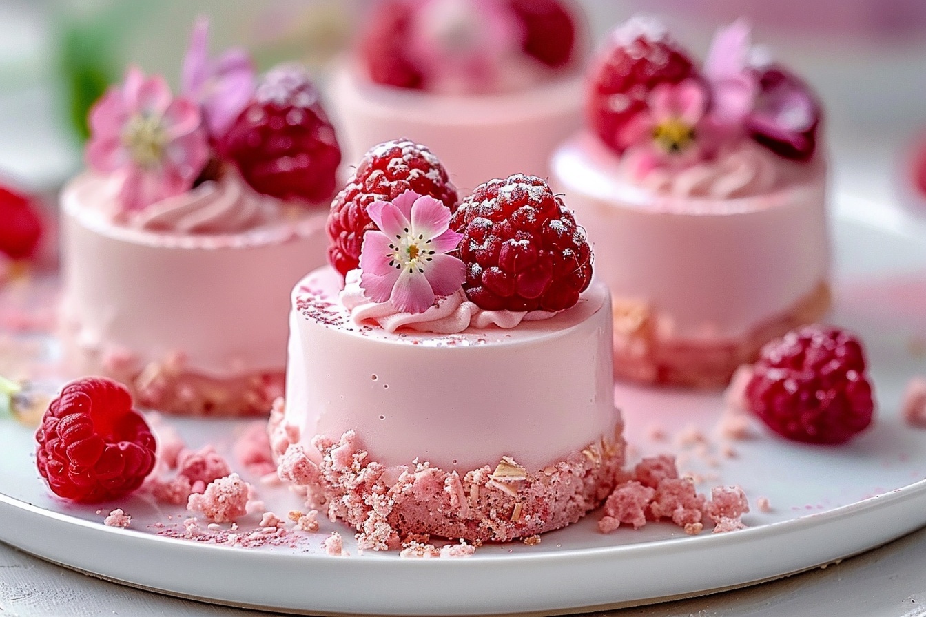 Delightful No-Bake Pink Velvet Cheesecake Bites Recipe - Recipe Image