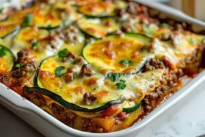 Zucchini Pizza Casserole: A Game-Changer for Dinner Night Recipe