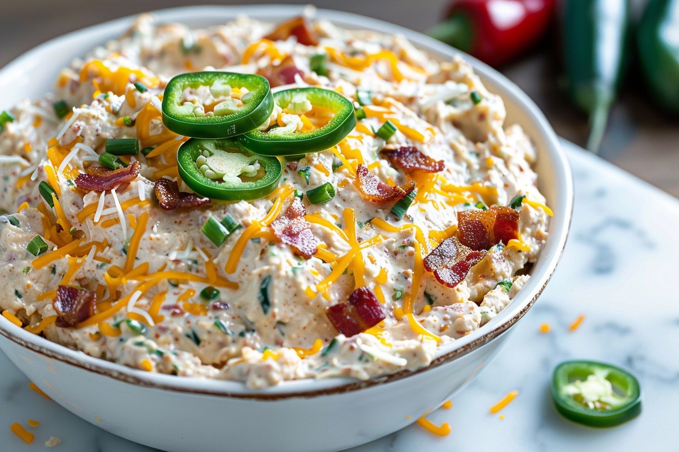 Jalapeno Popper Keto Chicken Salad Recipe