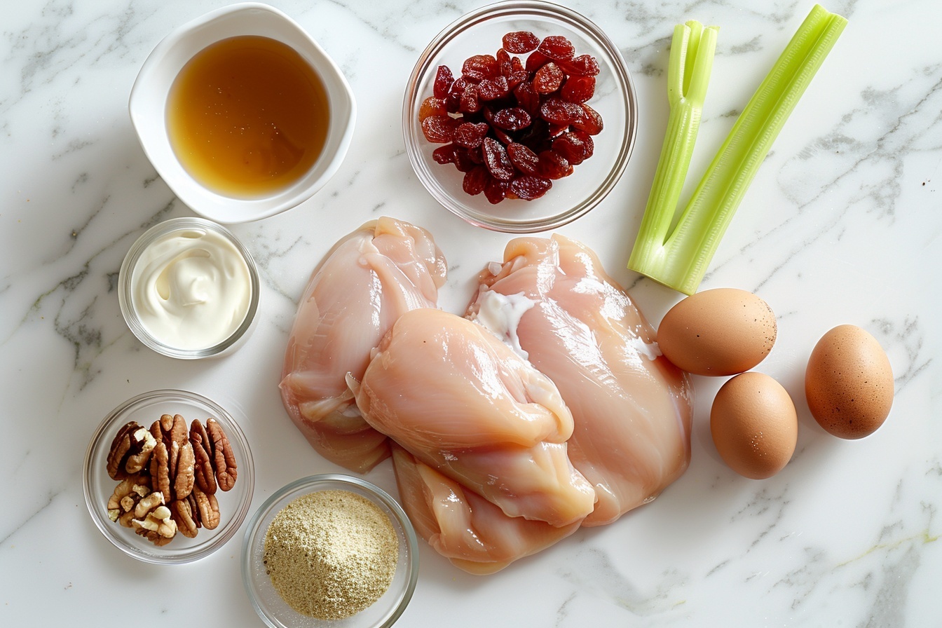 Cranberry Pecan Chicken Salad Recipe - Recipe Image