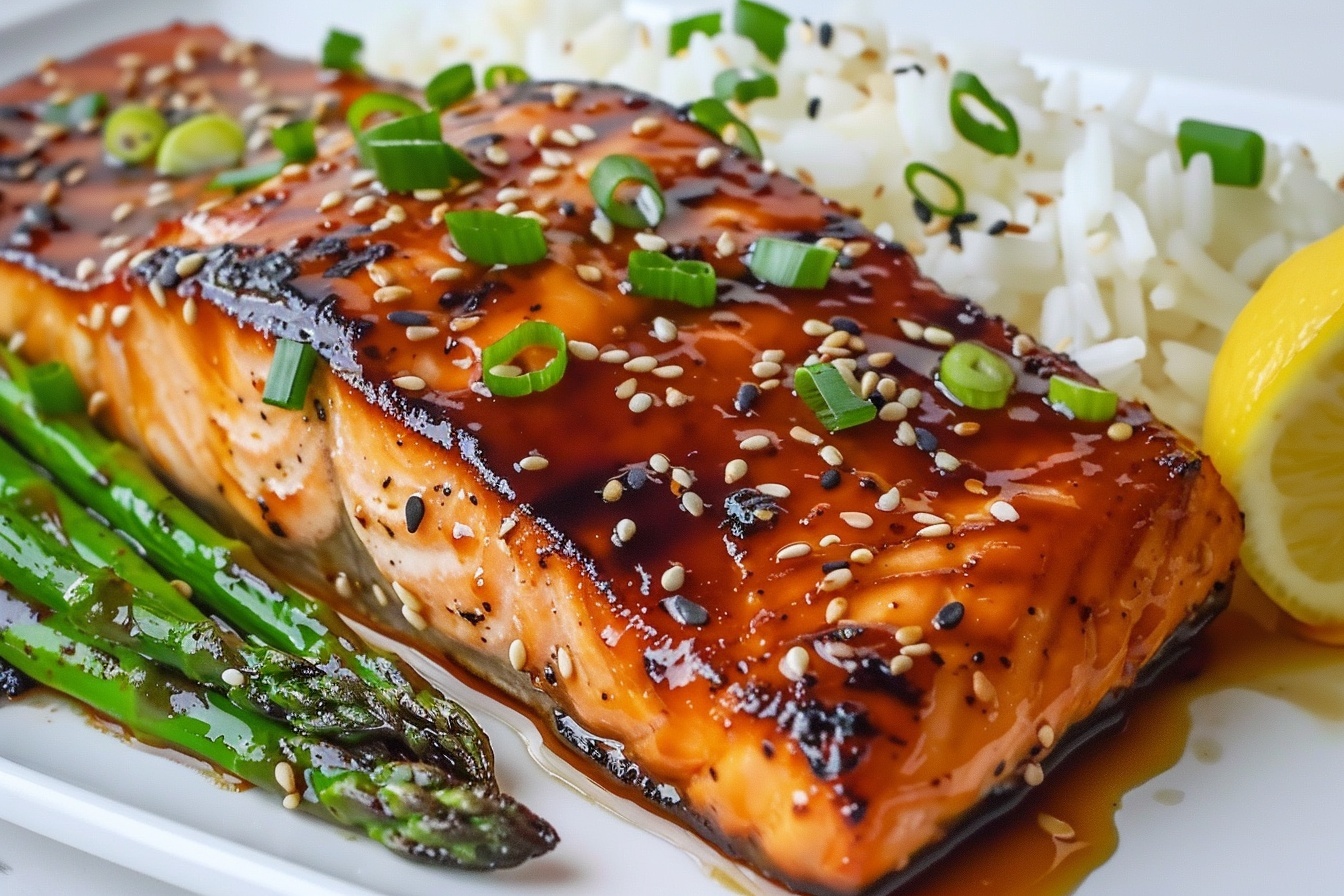 Ginger Soy Glazed Salmon Recipe