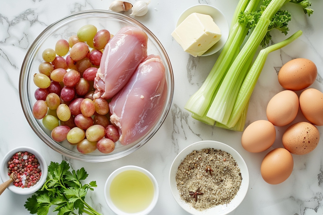 High Protein Chicken Salad Recipe - Recipe Image