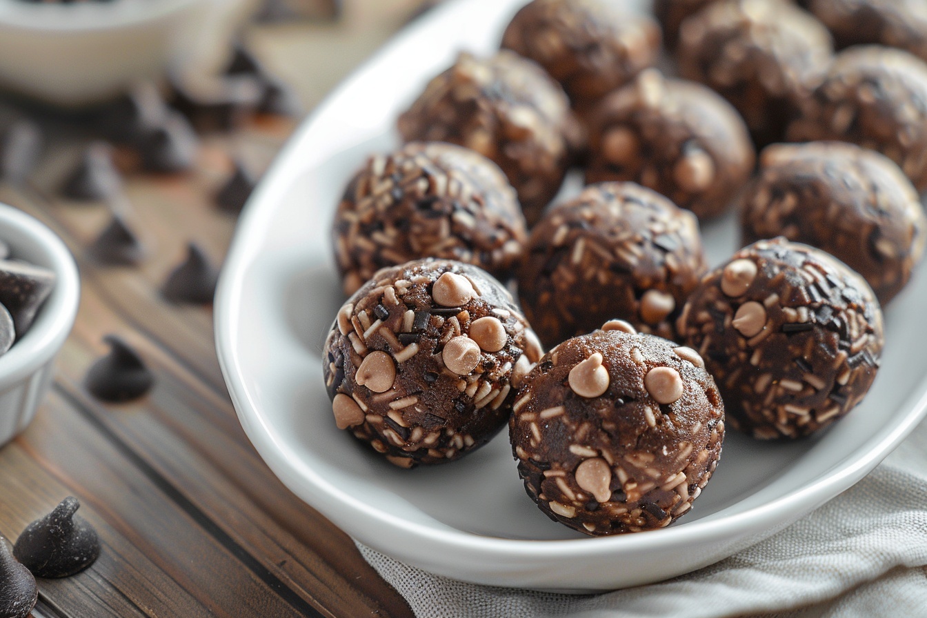 No Bake Protein Balls Recipe