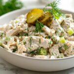 High-Protein Dill Pickle Chicken Salad Recipe
