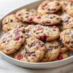 Brown Butter Raspberry Chocolate Chip Cookies Recipe