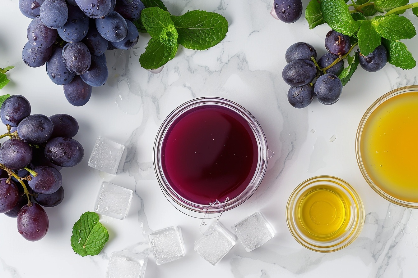 Sparkling Grape Mocktail