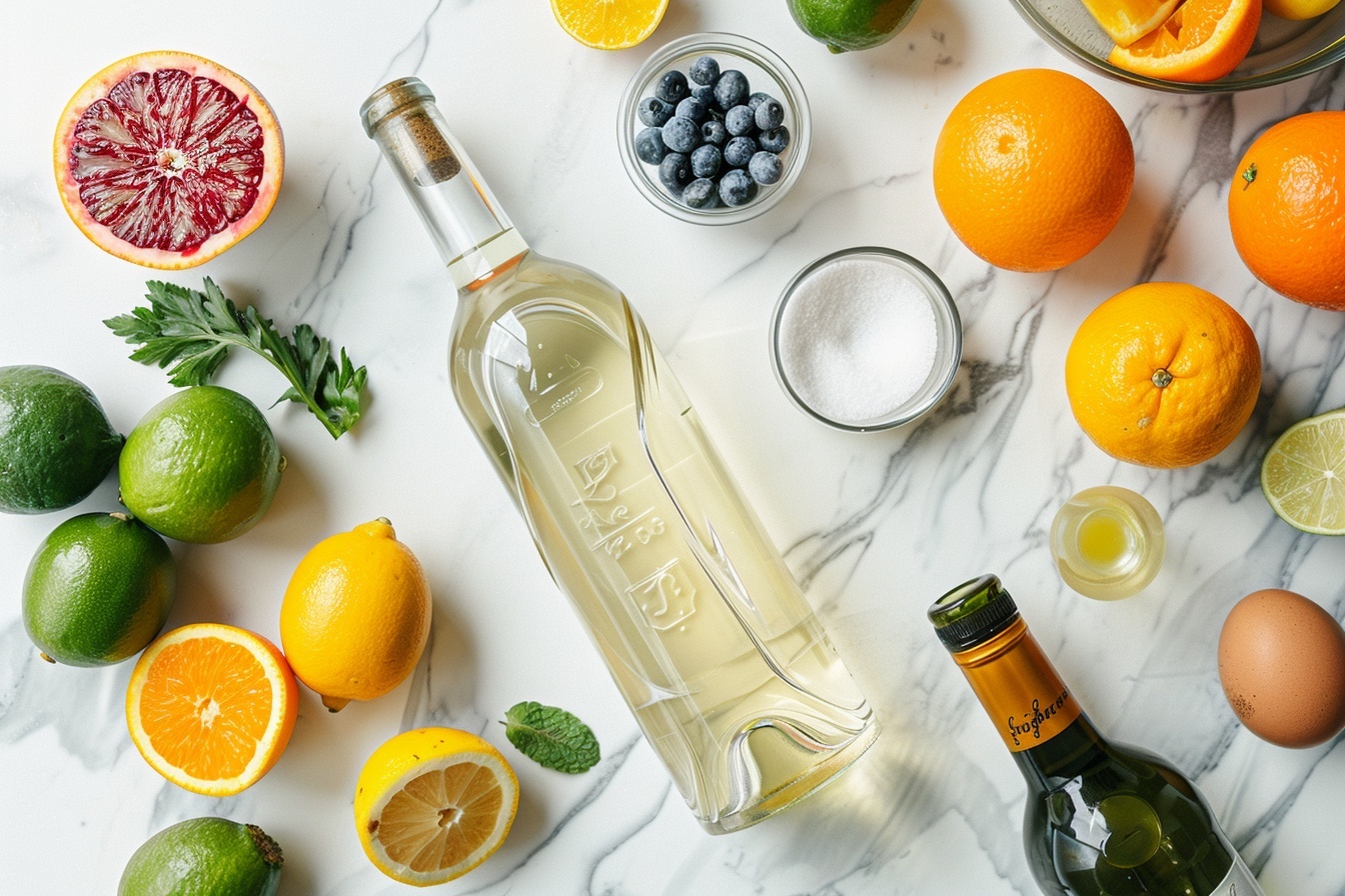 White Sangria Cocktails Recipe - Recipe Image