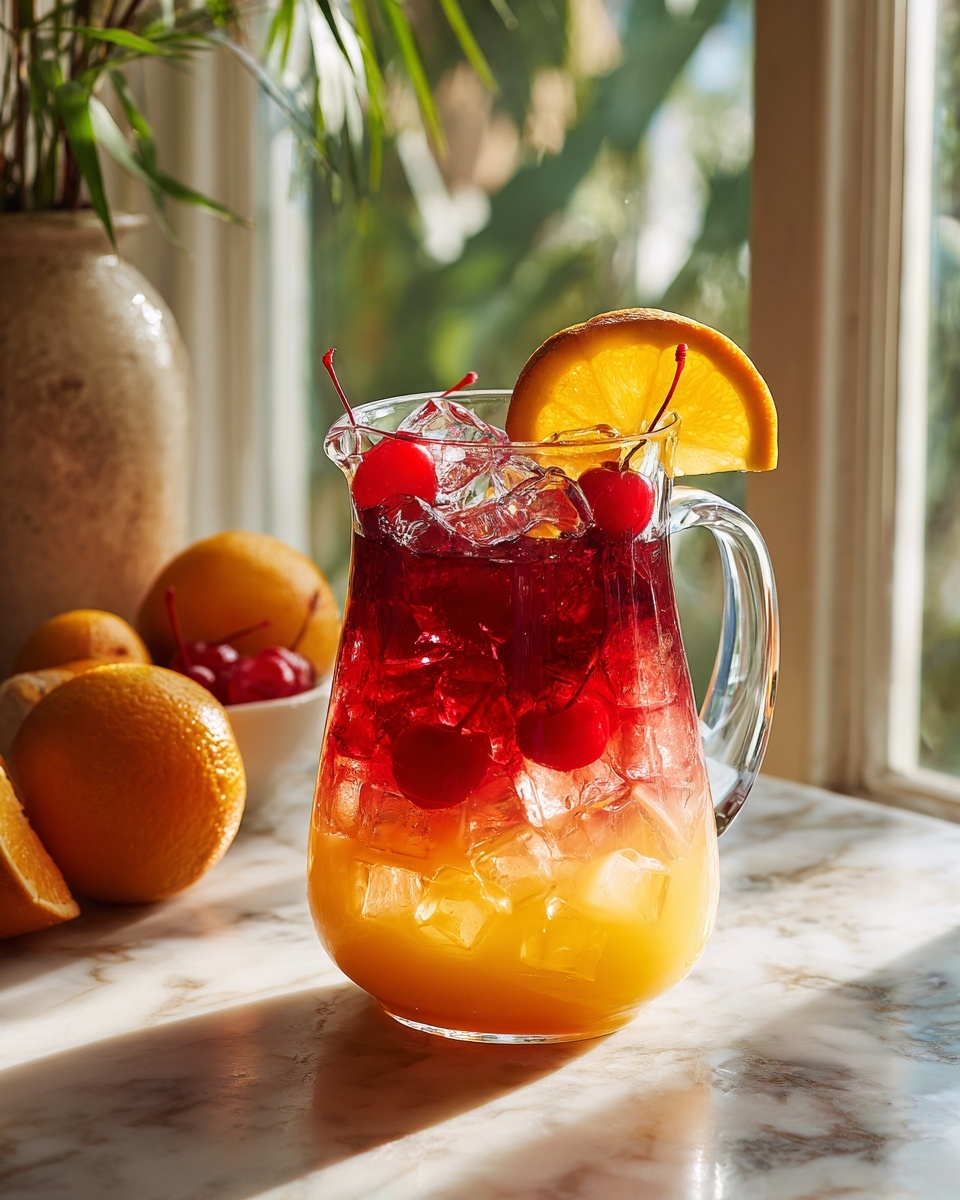 Tropical Rum Runner Cocktail Recipe - Recipe Image