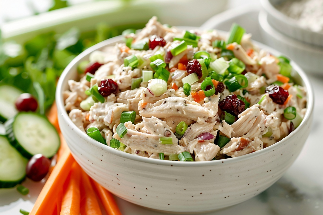 Chicken Salad Without Mayo Recipe - Recipe Image