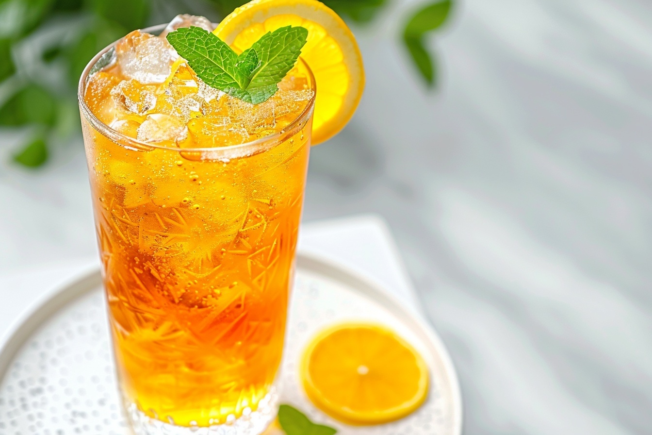 Refreshing Peach Lemonade Recipe - Recipe Image
