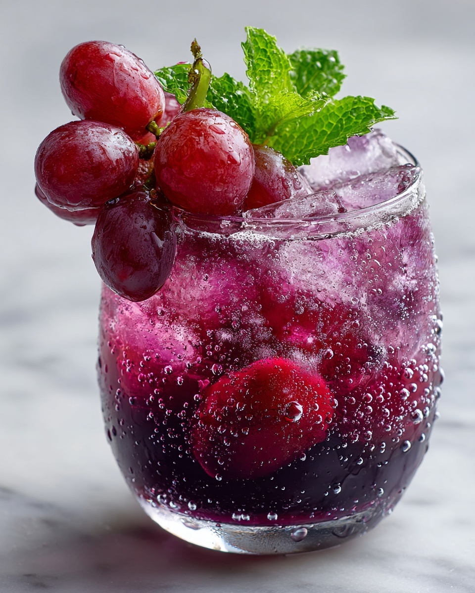 Sparkling Grape Mocktail 4 Sparkling Grape Mocktail - Recipe Image