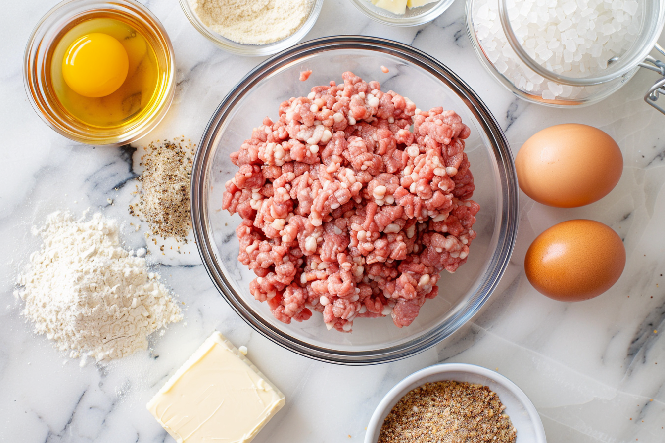 Amish Hamburger Steak Bake Recipe - Recipe Image