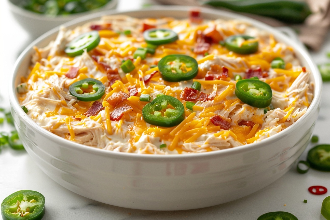 Jalapeno Popper Keto Chicken Salad Recipe