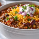 Crockpot Chili (Slow Cooker Chili) Recipe