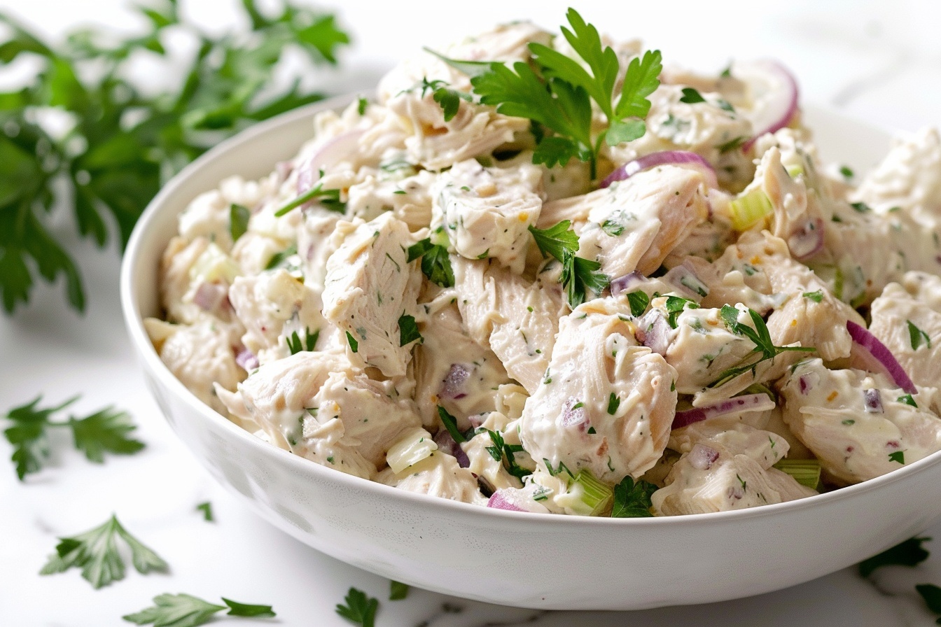 Best Chicken Salad Recipe Refreshing Summer Delight Recipe - Recipe Image