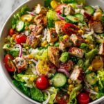 Healthy BBQ Chicken Chopped Salad Recipe