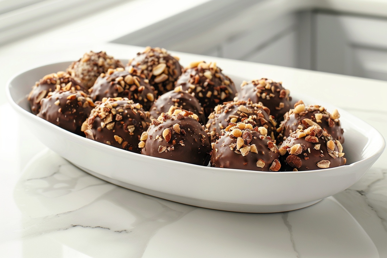 Healthy Chocolate Chickpea Truffles Recipe