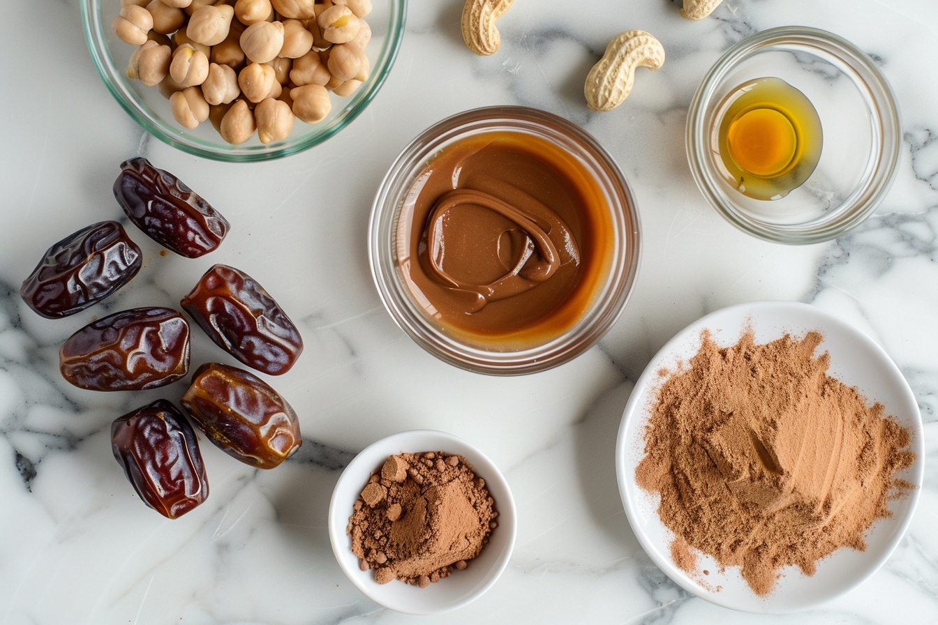 Healthy Chocolate Chickpea Truffles Recipe - Recipe Image