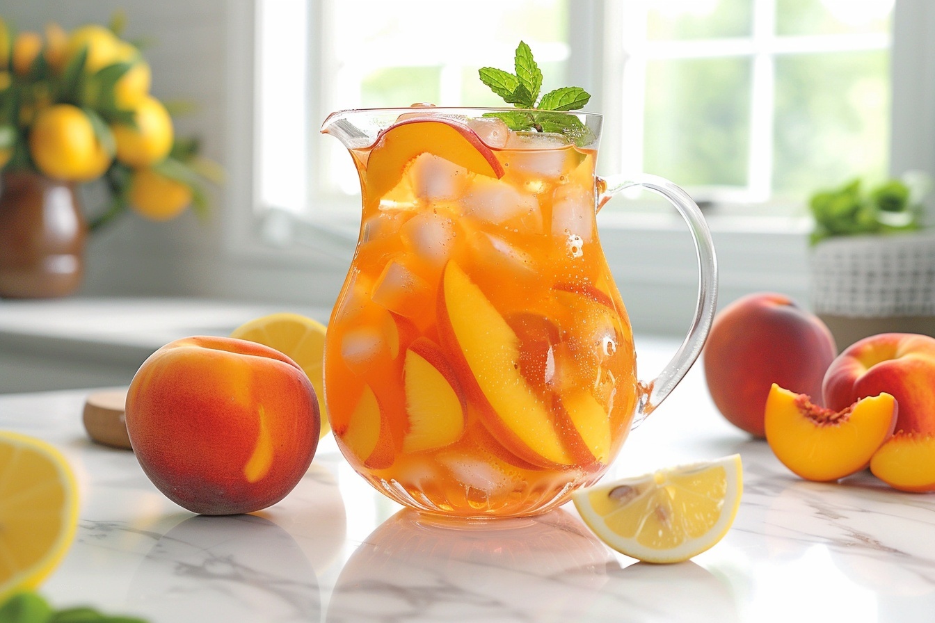 Refreshing Peach Lemonade Recipe