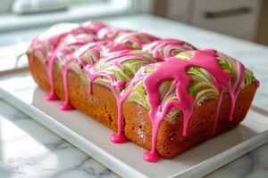 Strawberry Matcha Loaf Recipe
