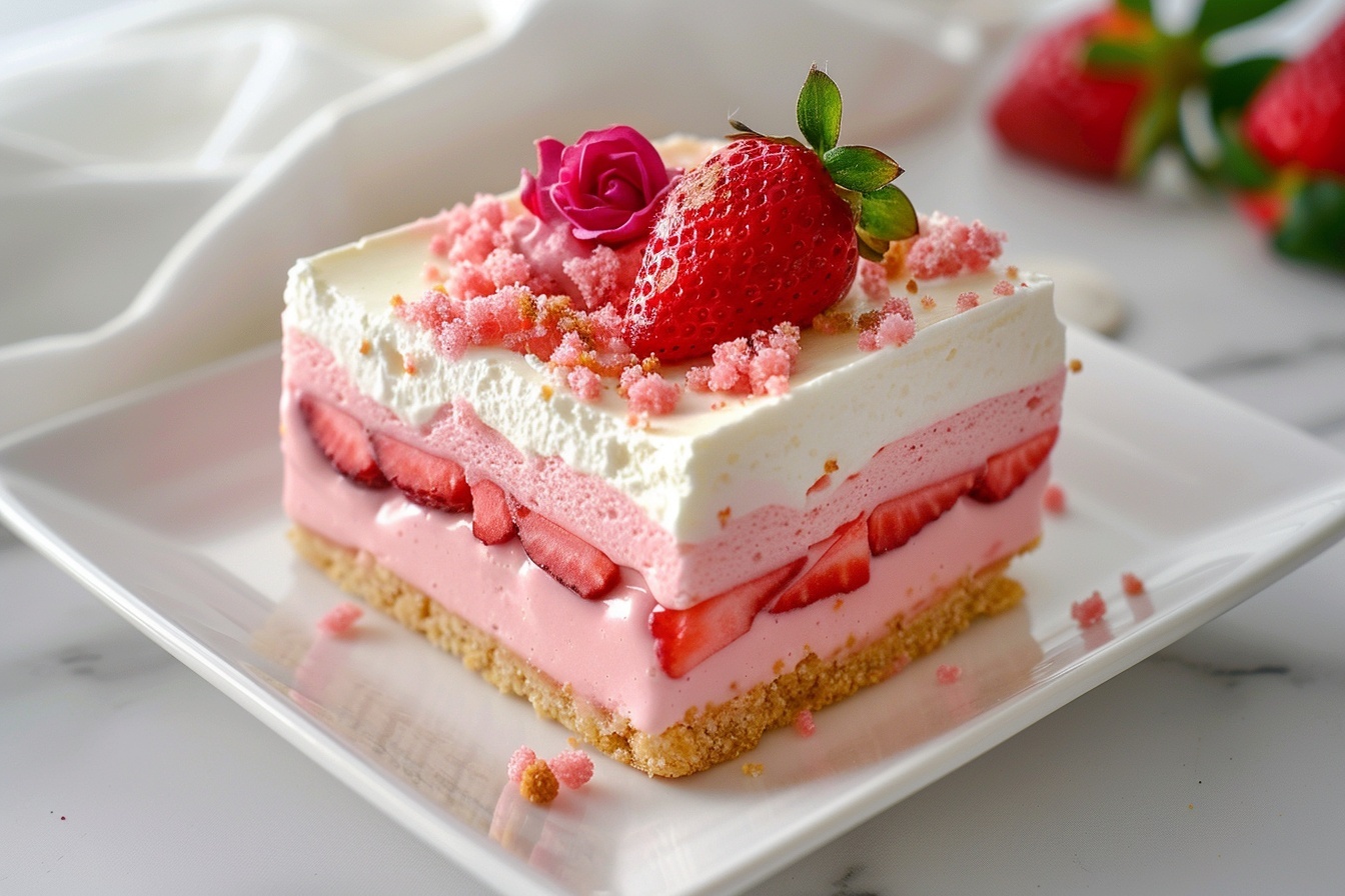 Strawberry Shortcake Bars Recipe 6 Strawberry Shortcake Bars Recipe - Recipe Image