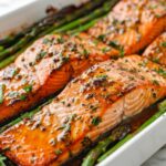 30-Minute Sheet Pan Honey Mustard Salmon Easy Weeknight Dinner Recipe