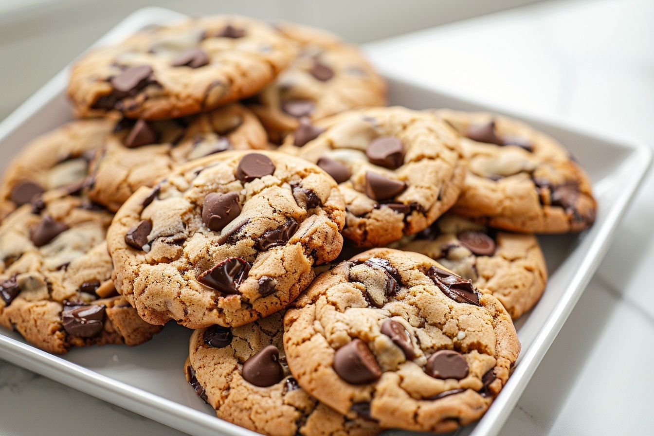 Ultimate Ultra-Thick Bakery-Style Chocolate Chip Cookies Recipe