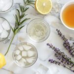 Lavender Lemon Vodka Spritz Cocktail Recipe