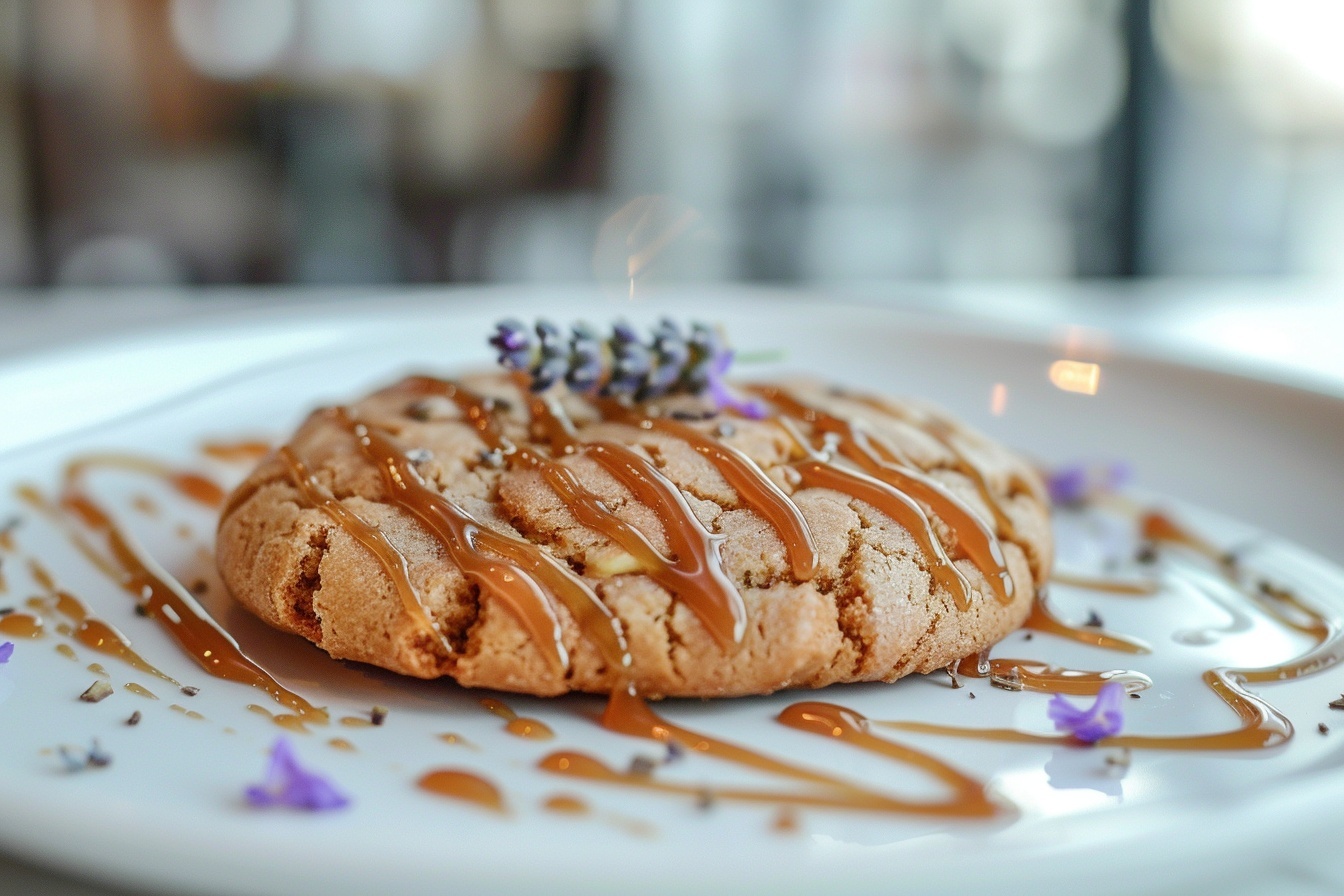 Lavender Honey Crunch Cookies Recipe - Recipe Image